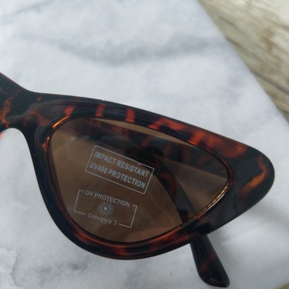 Nwt Lolita Retro Cat Eye Sunglasses Tortoishell - Picture 4 of 5